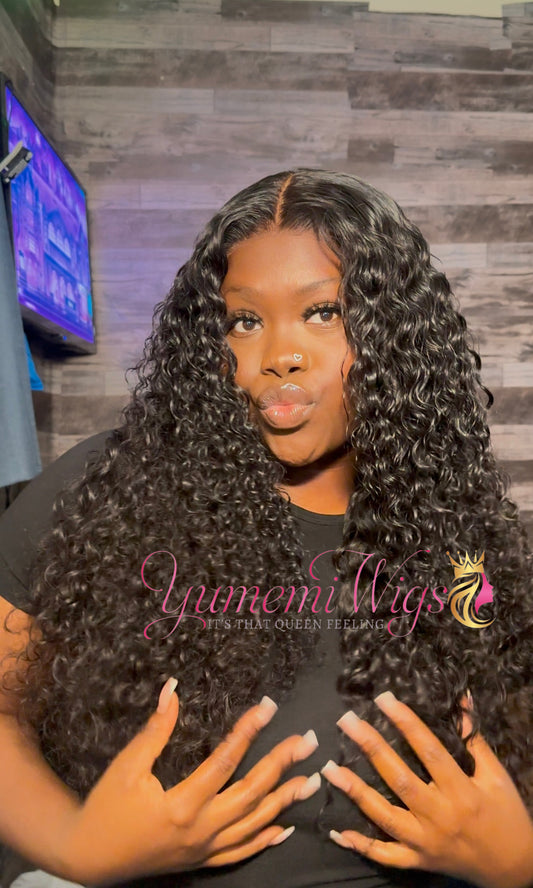 13x6 Transparent Lace Frontal Wig - Italian Curly