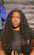 13x6 Transparent Lace Frontal Wig - Italian Curly